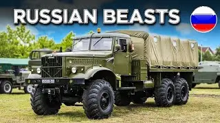КрАЗ-255Б &mdash; легендарный советский военный грузовик | Мощь 6x6 в белом шоуруме