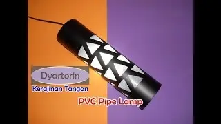 Kreasi lampu gantung dari pipa air | how to make a pvc pipe lamp