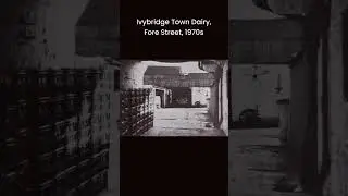 Ivybridge Town Dairy, Fore Street. 1970s