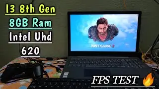 Just Cause 3 Game tested on low end pc|i3 8GB Ram & Intel uhd 620|Fps Test 😇|