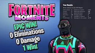 Sandsawks Fortnite Moments #4 | Epic 0 Eliminations Solo Win