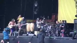 Gogol Bordello - Immigraniada (We Comin' Rougher), Moscow, Москва Лужники 22.07.2012