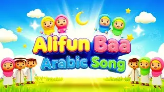Alifun Allah Ba Baitullah 🕋 | ☪️ Arabic Alphabet Nasheed | 3D Islamic Cartoon for Muslim Kids #islam