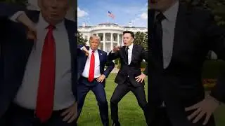 Donald Musk's mood today🕺🏻                 #elonmusk #trump #usa