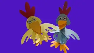 How to make a paper chicken/paper toy/easy paper craft/easy tutorial step by step/Craft it simply