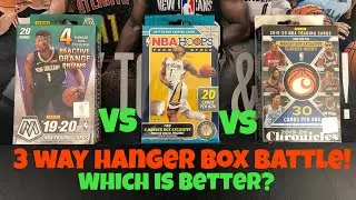 3 WAY HANGER BOX BATTLE!  Mosaic vs Hoop vs Chronicles.  Which is better?