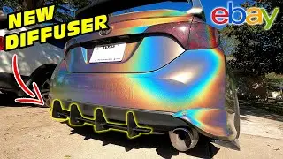 INSANE $75 Rear Diffuser from Ebay