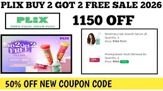plix buy 2 got 2 free sale 2026 || plix coupon code || plix offer 2026