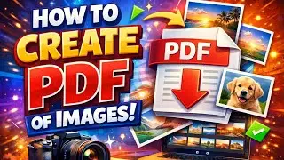 How to create PDF of images from gallery #pdf #image #camera #scanner #documental #conversion 