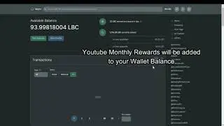 How to Get your Youtube Partner monthly reward from LBRY