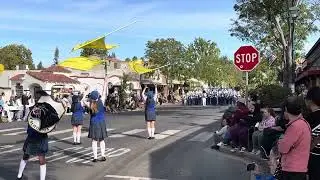 Benicia High School Panther Band: 50th Annual Foothill Band Review 2024