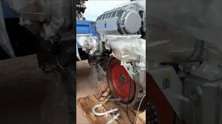 MOTOR YANMAR DE 1400HP DO N/M LUZEIRO II. #motor #yanmar #1400hp @yanmarbrasil7275