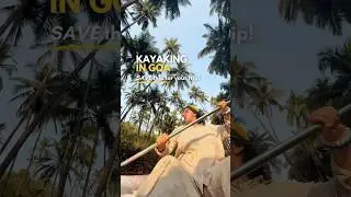 Best Kayaking Spot In Goa (Things To Do In Goa) #goa #travel #indianvlogger