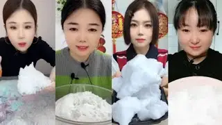 ASMR ICE EATING / CRUSHED ICE / FREEZER FORST ICE / SOFT ICE /