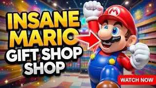 I Found the Ultimate Mario Gift Shop in Tokyo 🇯🇵🎮 
