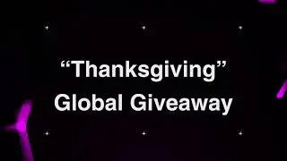 Viparspectra 10th annual Thanksgiving giveaway! $1000 cash #viparspectra