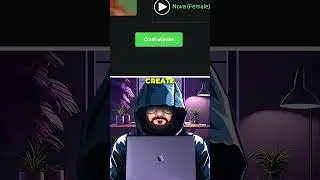 How I create YouTube shorts with AI 🔥 #ai #youtubeshorts #facelessyoutubechannel #automatedchannel