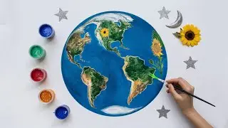 Filling the Colour in Earth Like a Pro