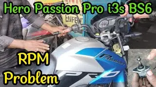 Hero Passion Pro i3s BS6 | RPM Problem #viralvideo #youtube #viralyoutubevideo #bs6 #hero #passion