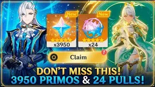 НЕ ПРОПУСТИТЕ! 3950 ПРИМОГЕМОВ И 24 ВЫПАДЕНИЯ ЗИБАЯ В 2-М ФАЗЕ 6.3 | Genshin Impact