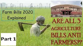 Farm Bills 2020 explained | Are Agriculture Bills Anti Farmers ?  | Part - 1 | CA BRAJESH AGARWAL