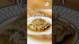 Veal Marsala. Full Recipe on our Channel #veal #vealrecipe #vealmarsala #italianfood