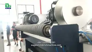 DELISH Fully Automatic Thermal Transfer Ribbon Slitting Rewinding Machine