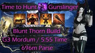 696m G3 Mordum - Blunt Thorn Time to Hunt (TTH) Gunslinger | Lost Ark