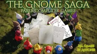 The GNOME SAGA Paper Computer Games