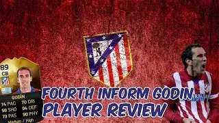 Четвертый информационный Годин с рейтингом 89 в обзоре игрока FIFA 16