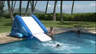 Intex Kool Splash Inflatable Swimming Pool Water Slide | 58851EP