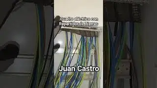 Cuadro el&eacute;ctrico con Repartidor de Tierras 👉 Juan Castro 👉 www.electricidadcastroinstalaciones.es