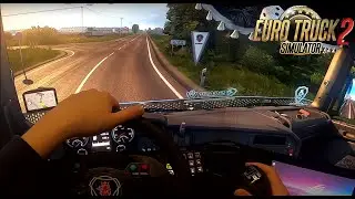 #EuroTruckSimulator2 : Scania Streamline в Карелии #3монитора #TripleScreen #ThrustMasterT300