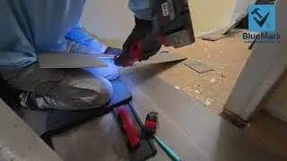 Floor Installation Timelapse- BlueMark Construction