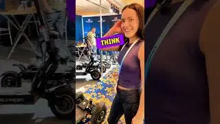 2024 NEW TEVERUN TETRA: 4-Wheeled Electric Hyper Scooter  Quad ATV eATV at #ces2024