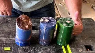 Woodturning - Maple and Resin Pencil Holders