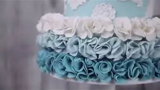 How to Make Fondant Ruffles | Sneek Peak | Global Sugar Art