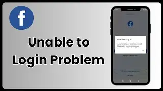 Fix Unable to Login Problem on Facebook | 100% Working Solutions 2025