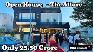 Open House ~THE ALLURE~ Fully Furnished -  Basement - Lift - Swimming Pool For Sale In DHA Phase 6 