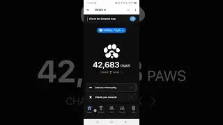 Paws mystery paws today task 8000 airdrop 3 December question with answer