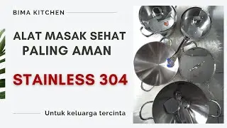 Review Alat Masak Panci dan Wajan Bima Stainless Steel 304 Yang Aman digunakan Untuk Memasak