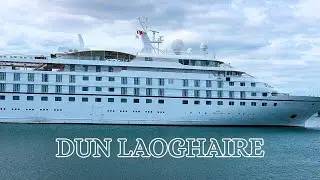 Dun Laoghaire | Habour | Sandycove Beach | Ireland | 4k walking tour