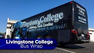 Livingstone College Bus Wrap