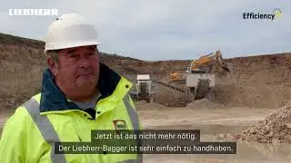 Liebherr - Der R 976 im Einsatz bei Minier