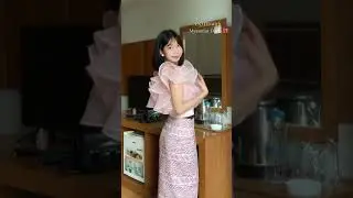 Fashion Dress 🌸 #trending #myanmar #burmesebeautifulgirls #burma #burmese #fashion