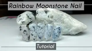 Rainbow Moonstone Nail Turorial! With Extra Footage at the End