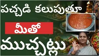 పచ్చడి కలుపుతూ మీతో కొన్ని ముచ్చట్లు #indianhomemaker #minivlogshorts @meesudakkamuchatlu786