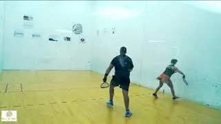 2026 Courtside West Winter Snowball: Mens B Semis: Kenneth Latessa vs Delia Walters