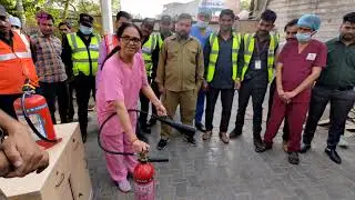 Fire Mock Drill Ujala Cygnus Rainbow Hospital