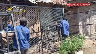 Pagar Jaring - kawat Harmonika || cocok untuk kandang ternak